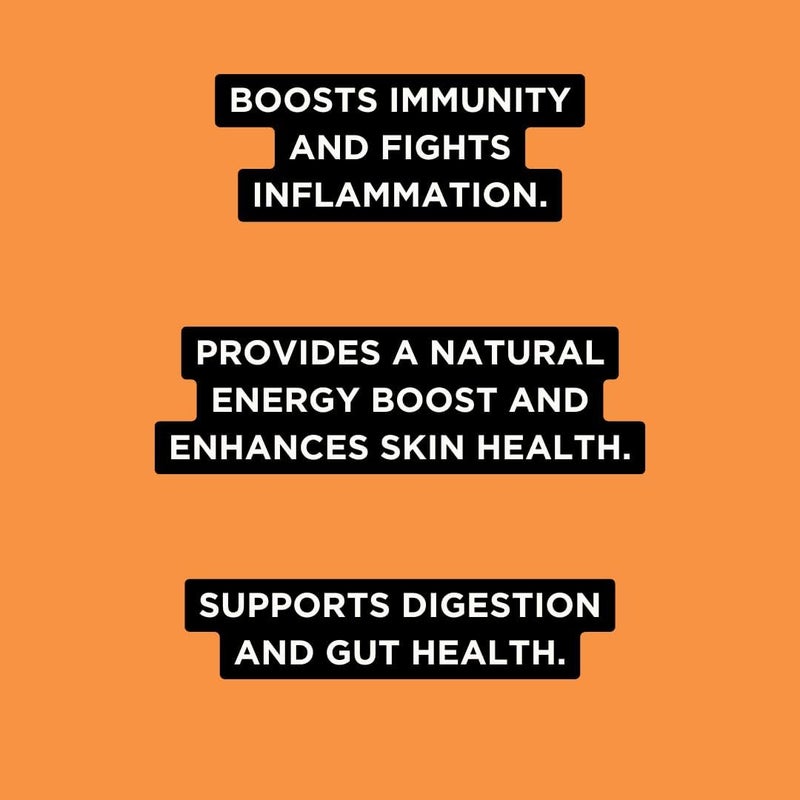 Fighter Shots Ginger Turmeric and Carrot Shots (Vegan/12x60ml) | Fresh & Fiery Ginger Shots for Immune Support | Boosts Energy | 100% Natural/No Nasties | Rich in Antioxidants | Packed with Vitamin C - Image 3